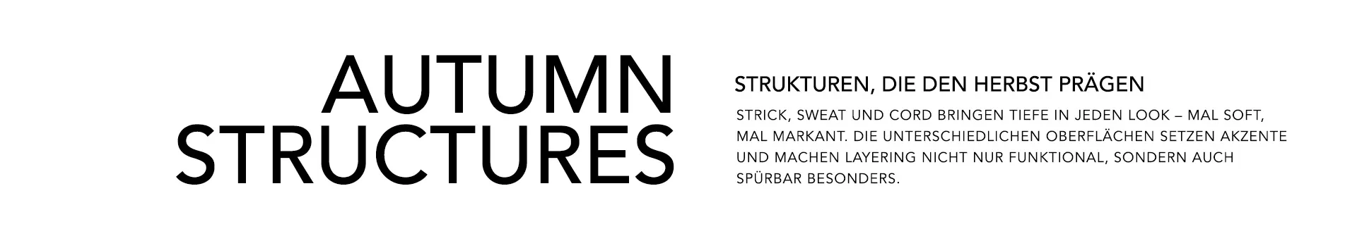 Autumn Structures
