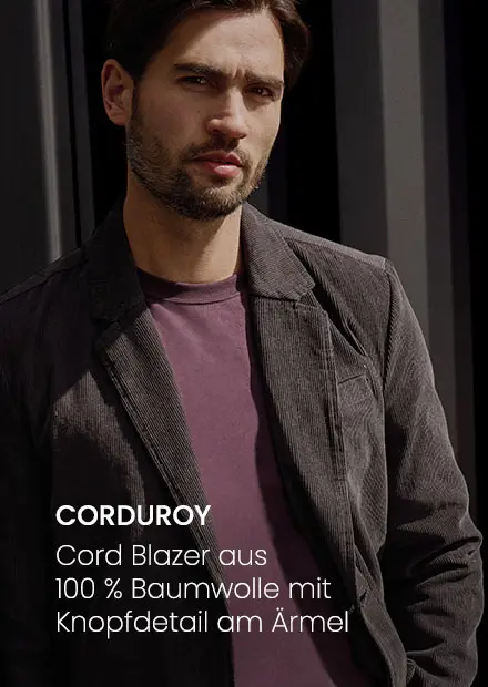 Corduroy Blazer