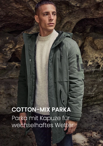 Cotton-Mix Parka